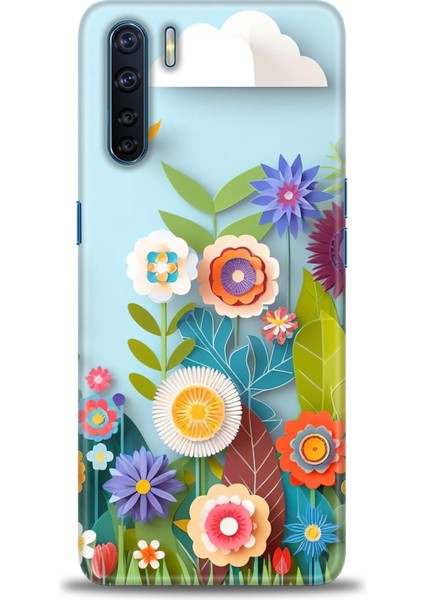 Oppo A91 Ile Uyumlu Hd Baskılı Silikon (Ortasertlikte) Kılıf - 352