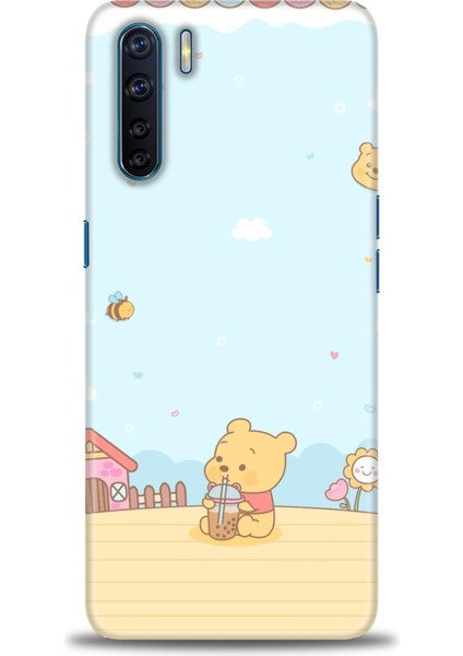Oppo A91 Ile Uyumlu Hd Baskılı Silikon (Ortasertlikte) Kılıf - 967