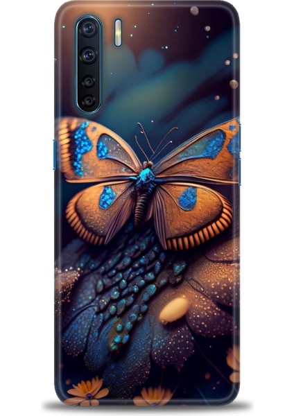 Oppo Reno 3 Ile Uyumlu Hd Baskılı Silikon (Ortasertlikte) Kılıf - 932