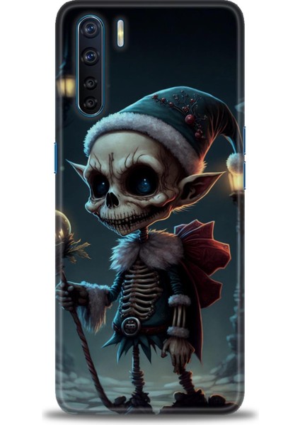 Oppo Reno 3 Ile Uyumlu Hd Baskılı Silikon (Ortasertlikte) Kılıf - 899