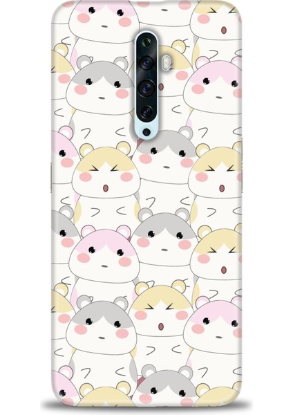 Oppo Reno 2z Ile Uyumlu Hd Baskılı Silikon (Ortasertlikte) Kılıf - 959