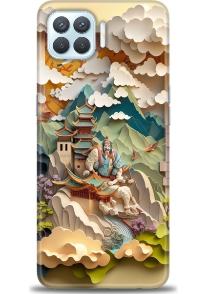 Oppo A73 Ile Uyumlu Hd Baskılı Silikon (Ortasertlikte) Kılıf - 848