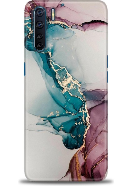 Oppo A91 Ile Uyumlu Hd Baskılı Silikon (Ortasertlikte) Kılıf - 410