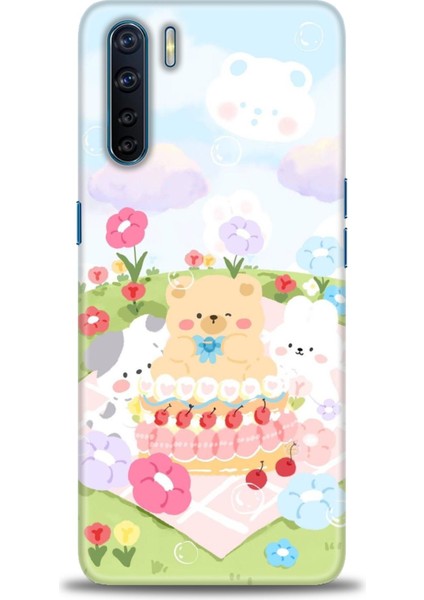 Oppo A91 Ile Uyumlu Hd Baskılı Silikon (Ortasertlikte) Kılıf - 826