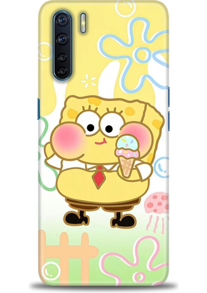 Oppo A91 Ile Uyumlu Hd Baskılı Silikon (Ortasertlikte) Kılıf - 871