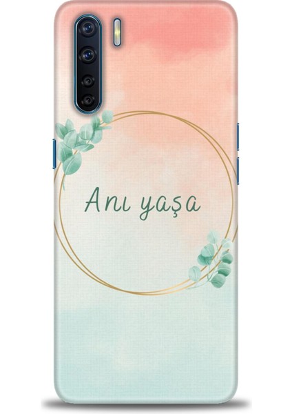 Oppo Reno 3 Ile Uyumlu Hd Baskılı Silikon (Ortasertlikte) Kılıf - 1073