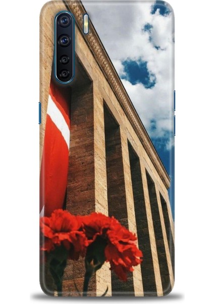 Oppo Reno 3 Ile Uyumlu Hd Baskılı Silikon (Ortasertlikte) Kılıf - 465