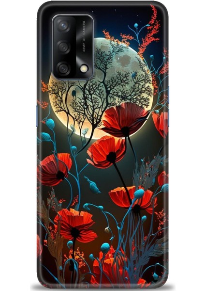 Oppo A74 Ile Uyumlu Hd Baskılı Silikon (Ortasertlikte) Kılıf - 344