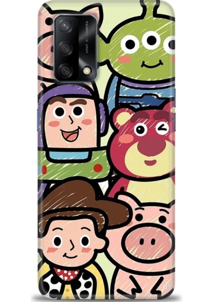 Oppo A74 Ile Uyumlu Hd Baskılı Silikon (Ortasertlikte) Kılıf - 503