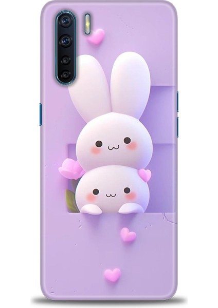 Oppo A91 Ile Uyumlu Hd Baskılı Silikon (Ortasertlikte) Kılıf - 764