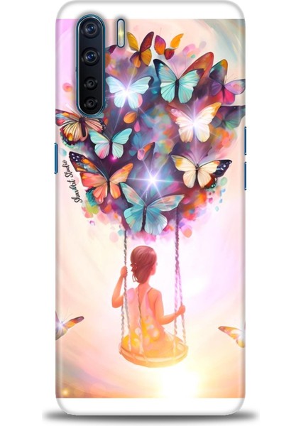 Oppo A91 Ile Uyumlu Hd Baskılı Silikon (Ortasertlikte) Kılıf - 931
