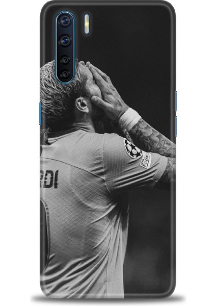 Oppo Reno 3 Ile Uyumlu Hd Baskılı Silikon (Ortasertlikte) Kılıf - 148