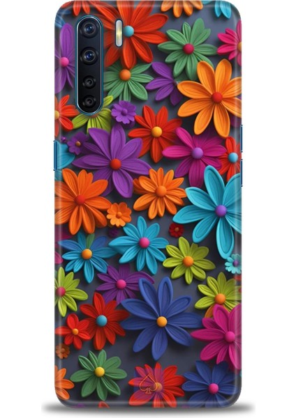 Oppo A91 Ile Uyumlu Hd Baskılı Silikon (Ortasertlikte) Kılıf - 315