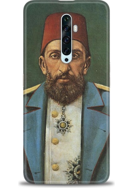 Oppo Reno 2z Ile Uyumlu Hd Baskılı Silikon (Ortasertlikte) Kılıf - 268