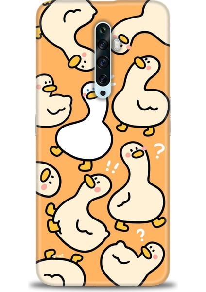 Oppo Reno 2z Ile Uyumlu Hd Baskılı Silikon (Ortasertlikte) Kılıf - 904