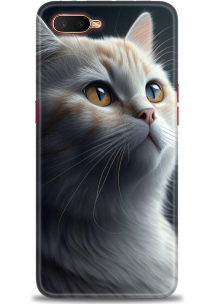 Oppo RX17 Neo Ile Uyumlu Hd Baskılı Silikon (Ortasertlikte) Kılıf - 104