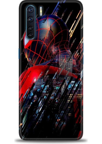 Oppo A91 Ile Uyumlu Hd Baskılı Silikon (Ortasertlikte) Kılıf - 896