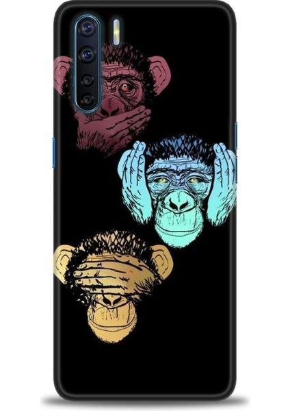 Oppo Reno 3 Ile Uyumlu Hd Baskılı Silikon (Ortasertlikte) Kılıf - 841