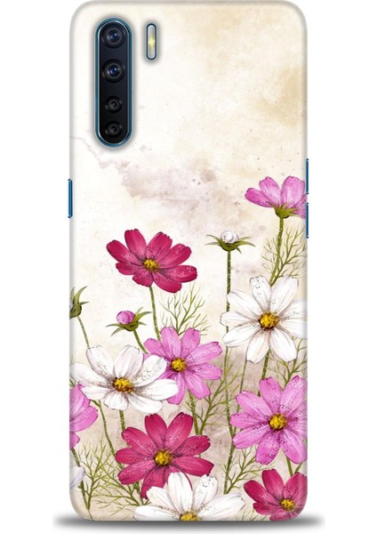Oppo A91 Ile Uyumlu Hd Baskılı Silikon (Ortasertlikte) Kılıf - 976