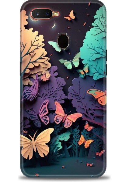 Oppo A12 Ile Uyumlu Hd Baskılı Silikon (Ortasertlikte) Kılıf - 522