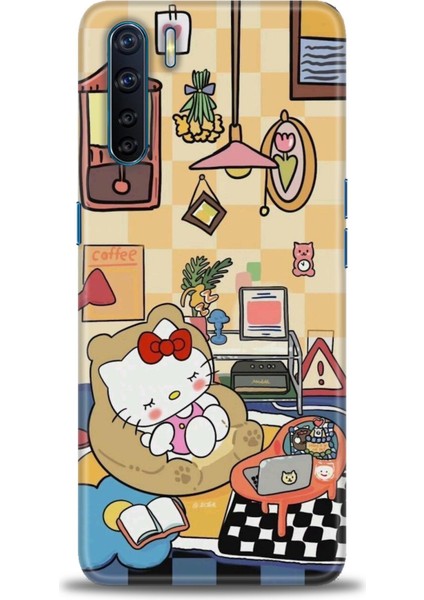 Oppo A91 Ile Uyumlu Hd Baskılı Silikon (Ortasertlikte) Kılıf - 829
