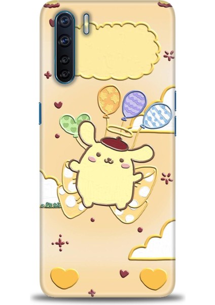 Oppo Reno 3 Ile Uyumlu Hd Baskılı Silikon (Ortasertlikte) Kılıf - 167