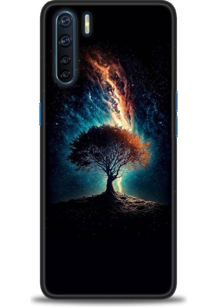 Oppo Reno 3 Ile Uyumlu Hd Baskılı Silikon (Ortasertlikte) Kılıf - 842