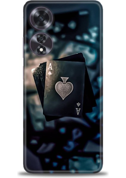 Oppo A60 Ile Uyumlu Hd Baskılı Silikon (Ortasertlikte) Kılıf - 642