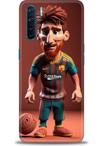 Oppo Reno 3 Ile Uyumlu Hd Baskılı Silikon (Ortasertlikte) Kılıf - 452