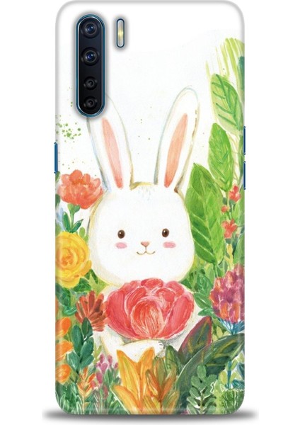 Oppo Reno 3 Ile Uyumlu Hd Baskılı Silikon (Ortasertlikte) Kılıf - 93