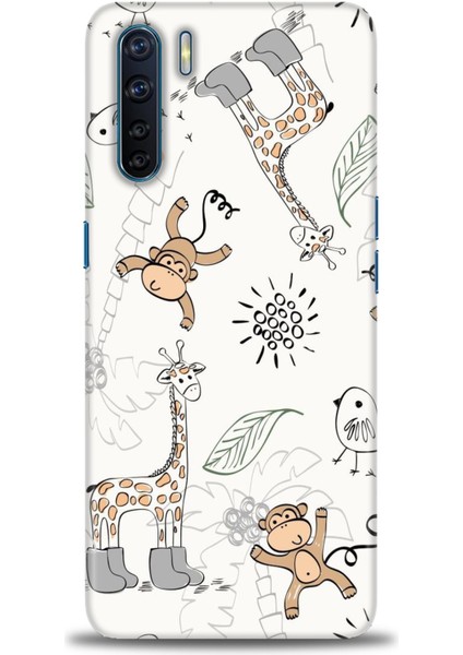 Oppo A91 Ile Uyumlu Hd Baskılı Silikon (Ortasertlikte) Kılıf - 923