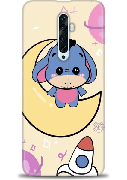 Oppo Reno 2z Ile Uyumlu Hd Baskılı Silikon (Ortasertlikte) Kılıf - 366