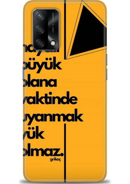 Oppo A74 Ile Uyumlu Hd Baskılı Silikon (Ortasertlikte) Kılıf - 474
