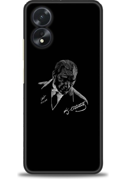 Oppo A38 Ile Uyumlu Hd Baskılı Silikon (Ortasertlikte) Kılıf - 1037