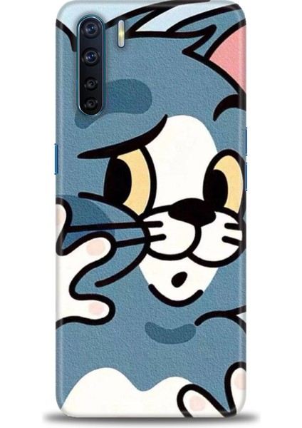 Oppo Reno 3 Ile Uyumlu Hd Baskılı Silikon (Ortasertlikte) Kılıf - 585