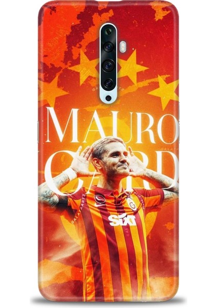 Oppo Reno 2z Ile Uyumlu Hd Baskılı Silikon (Ortasertlikte) Kılıf - 146
