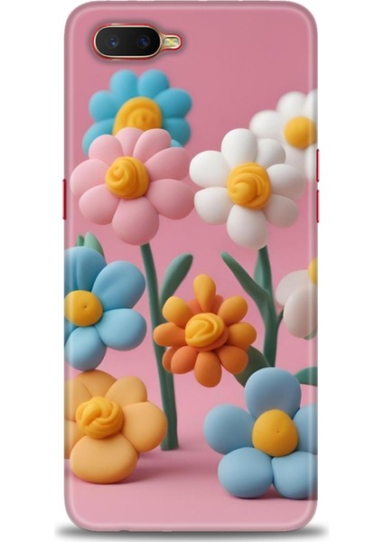 Oppo RX17 Neo Ile Uyumlu Hd Baskılı Silikon (Ortasertlikte) Kılıf - 742