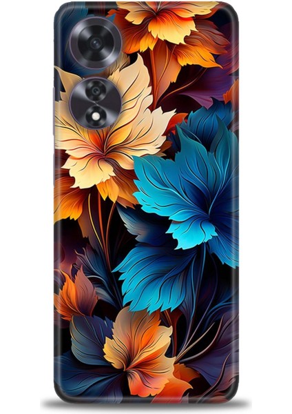 Oppo A60 Ile Uyumlu Hd Baskılı Silikon (Ortasertlikte) Kılıf - 972