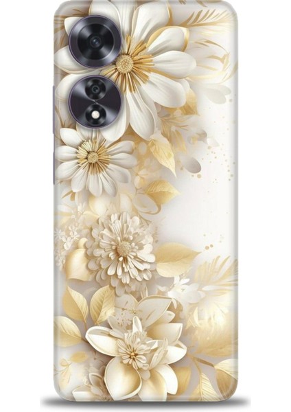 Oppo A60 Ile Uyumlu Hd Baskılı Silikon (Ortasertlikte) Kılıf - 979