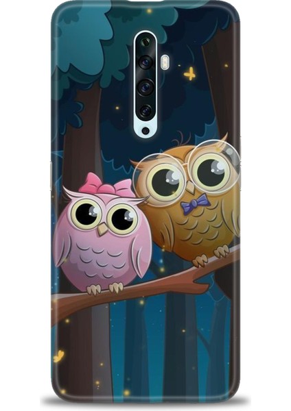 Oppo Reno 2z Ile Uyumlu Hd Baskılı Silikon (Ortasertlikte) Kılıf - 198