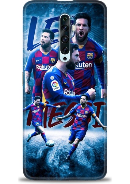 Oppo Reno 2z Ile Uyumlu Hd Baskılı Silikon (Ortasertlikte) Kılıf - 143