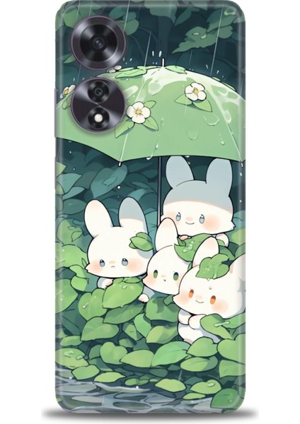 Oppo A60 Ile Uyumlu Hd Baskılı Silikon (Ortasertlikte) Kılıf - 591