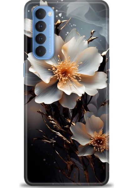 Oppo Reno 4 Pro Ile Uyumlu Hd Baskılı Silikon (Ortasertlikte) Kılıf - 357