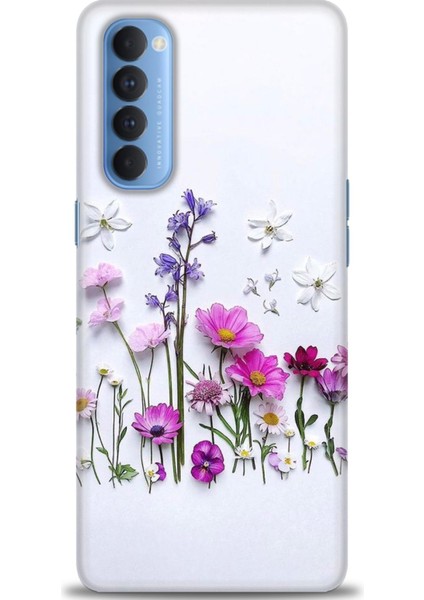Oppo Reno 4 Pro Ile Uyumlu Hd Baskılı Silikon (Ortasertlikte) Kılıf - 731