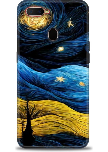 Oppo Ax7 / A5S Ile Uyumlu Hd Baskılı Silikon (Ortasertlikte) Kılıf - 721