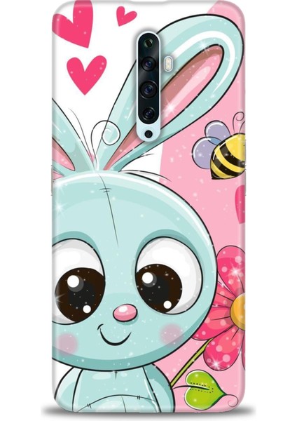 Oppo Reno 2z Ile Uyumlu Hd Baskılı Silikon (Ortasertlikte) Kılıf - 385