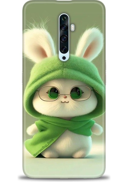 Oppo Reno 2z Ile Uyumlu Hd Baskılı Silikon (Ortasertlikte) Kılıf - 592