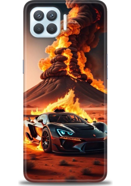 Oppo Reno 4 Lite Ile Uyumlu Hd Baskılı Silikon (Ortasertlikte) Kılıf - 856