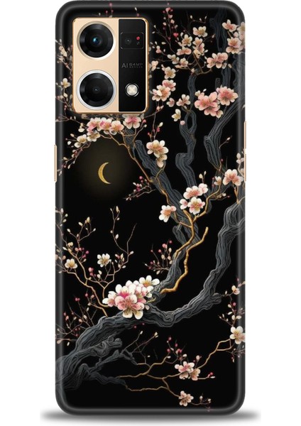 Oppo Reno 7 Ile Uyumlu Hd Baskılı Silikon (Ortasertlikte) Kılıf - 176