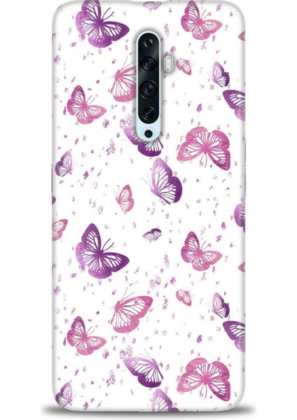 Oppo Reno 2z Ile Uyumlu Hd Baskılı Silikon (Ortasertlikte) Kılıf - 116